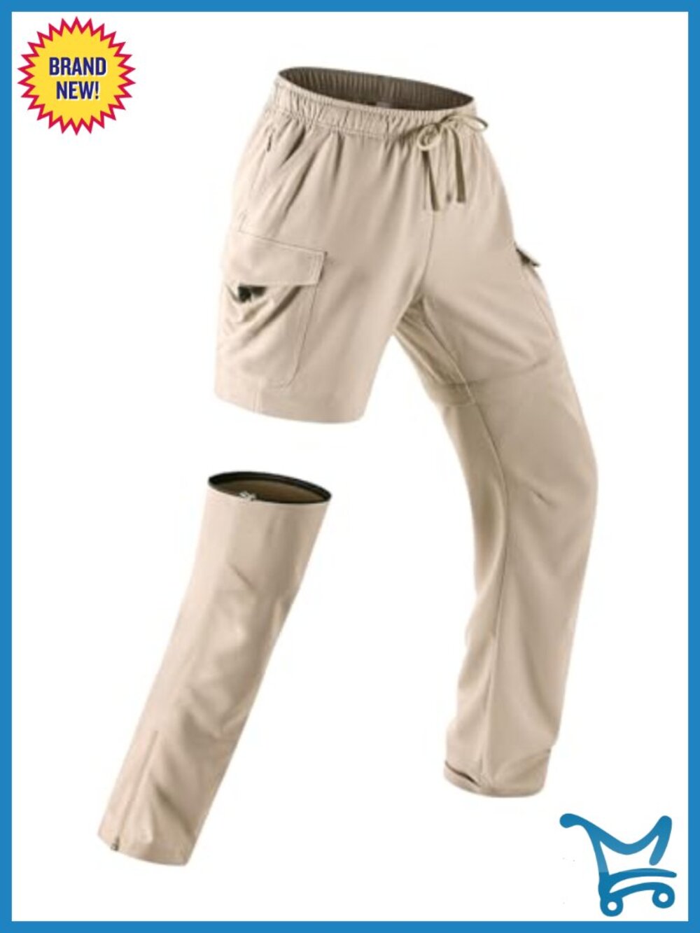 Women's Convertible Zip-Off Hiking Pants Quick Dry UPF 50+ Lightweight